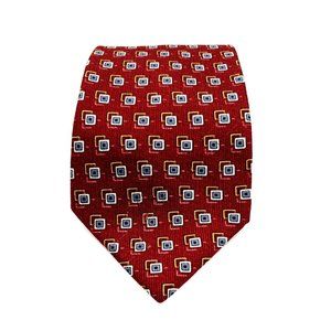 Louis Feraud Mens Dress Tie Suit 100% Silk Italy USA Sewn Accessory Business